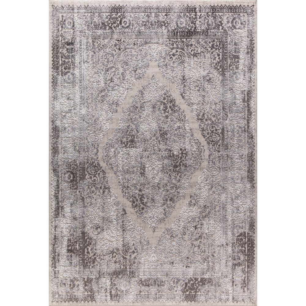 Dynamic Rugs 3326-910 Torino 6.7 Ft. X 9.6 Ft. Rectangle Rug in Silver/Grey